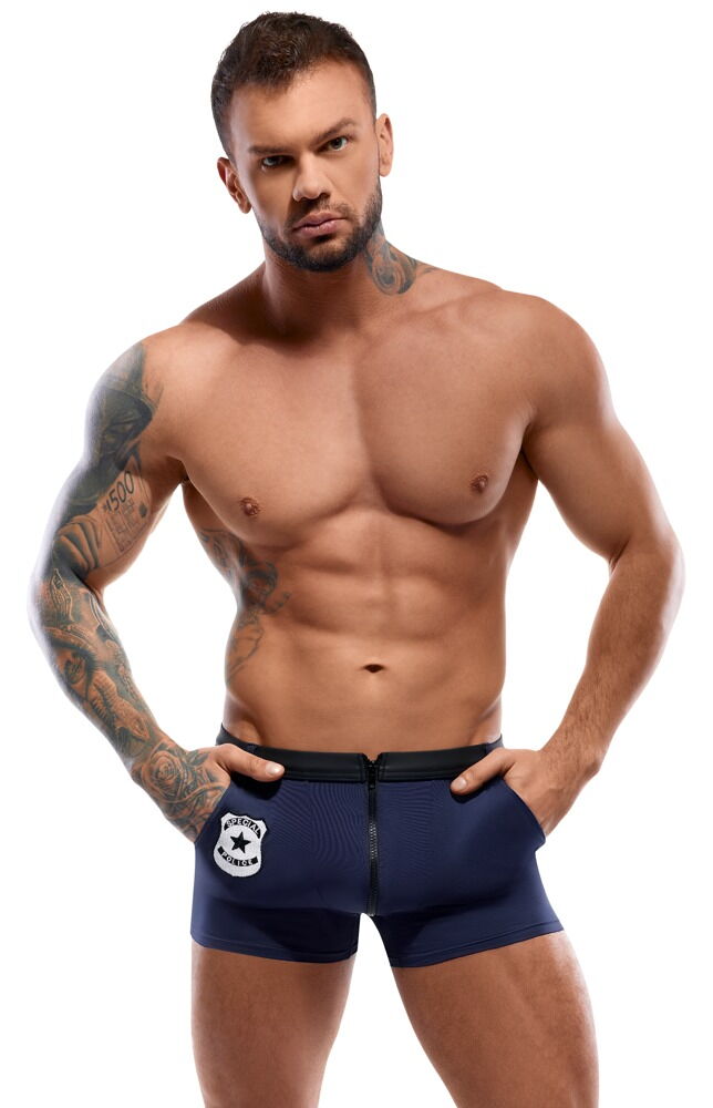 POLICE BOXER BRIEFS