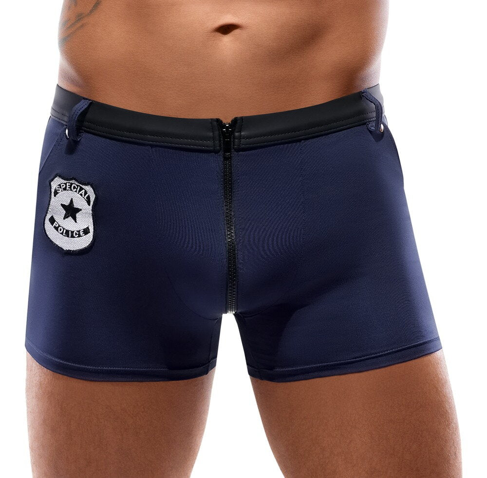 POLICE BOXER BRIEFS