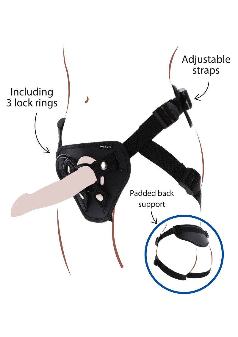 STRAP-ON DELUXE HARNESS