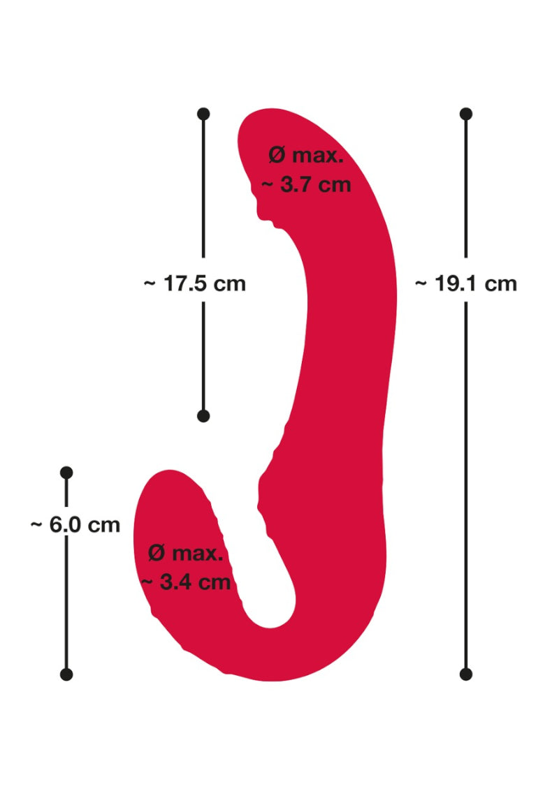 REMOTE CONTOLLED STRAPLESS STRAP-ON