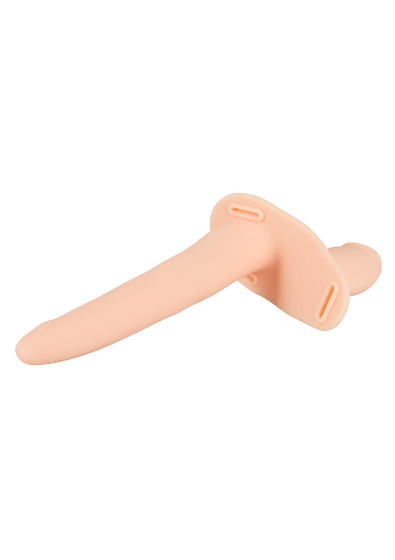 VIBRATING DOUBLE STRAP-ON