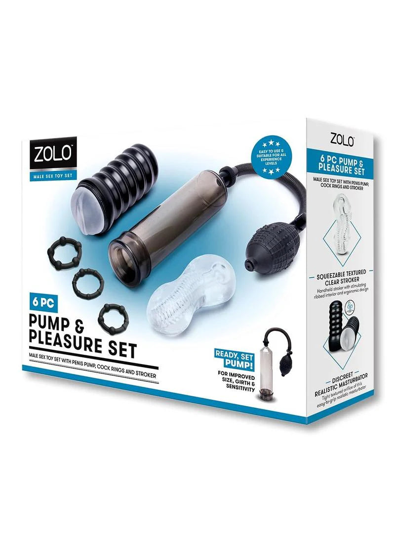 PUMP & PLEASURE SET - 6PC