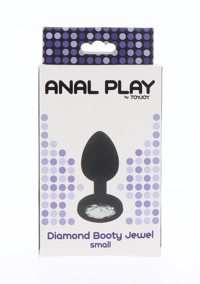 ANAL PLAY DIAMOND BOOTY JEWEL BUTT PLUG - SMALL